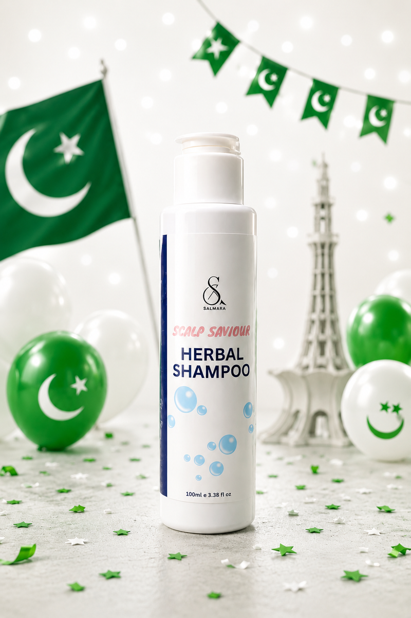 Scalp Saviour Herbal Shampoo – Anti Hair Fall & Dry Frizzy Hair Treatment | Salmara